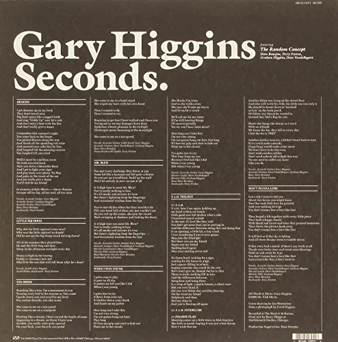 seconds