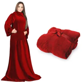 koc-bluza-z-rekawami-kieszeniami-cieply-szlafrok-170x200-cm-czerwony