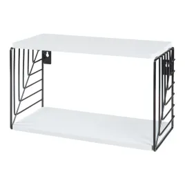polka-scienna-moss-39x18x23-cm-czarny-bialy