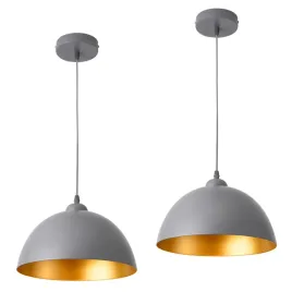 lampy-wiszace-zestaw-2-metal-szaro-zloty