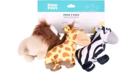 pluszowy-lew-zyrafa-i-zebra-zippypaws-miniz-jungle-safari-3-pak