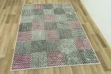 dywan-do-salonu-pokoju-szary-fioletowy-kratka-patchwork-luna-200x290-cm-wzor-jodelka