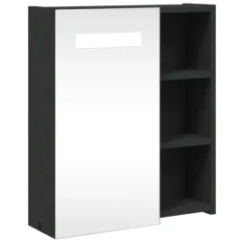 szafka-lazienkowa-z-lustrem-i-led-czarna-45x13x52-cm
