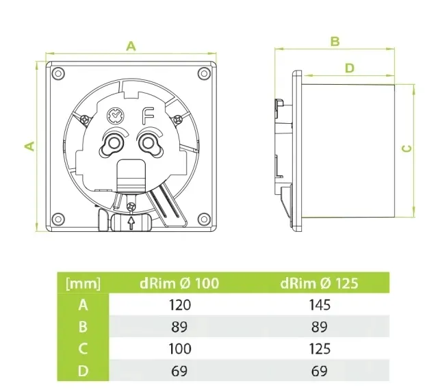 wentylator-lazienkowy-100-panel-bialy-polysk-timer-stan-nowy