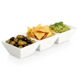 miseczki-na-przekaski-ceramiczne-biale-potrojne-29-cm