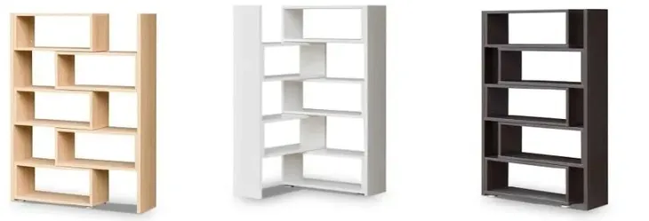 regal-karol-3-bialy-sonoma-glebokosc-mebla-60-cm
