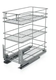 kosz-cargo-mini-regulacja-3d-400-mm-3-polki-cichy-domyk-srebrny