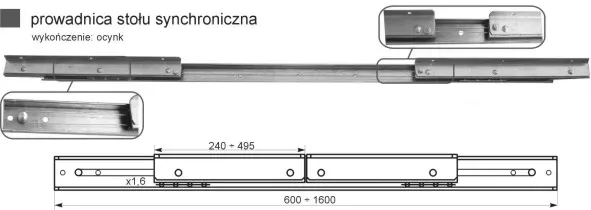 prowadnica-stolu-synchroniczna-linka-1300-mm-stan-nowy
