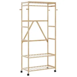 wieszak-na-ubrania-z-polkami-i-kolkami-90x40x1795-cm