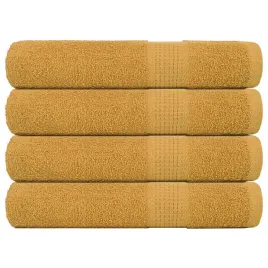 reczniki-frogn-4-szt-zloty-100x200-cm-360-g-m