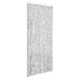 zaslona-przeciw-owadom-szenilowa-jasnoszara-ciemn-szara-100x220-cm