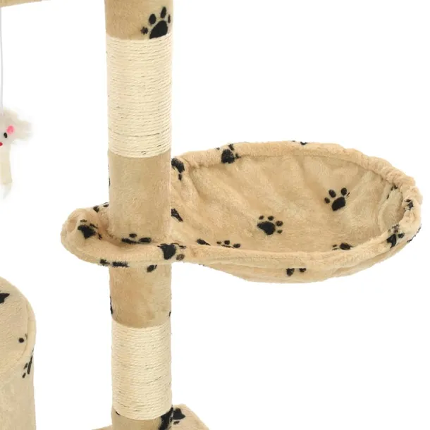 drapak-138cm-bezowy-w-lapki-domek-platforma-kod-producenta-zh-170581