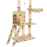 drapak-138cm-bezowy-w-lapki-domek-platforma-stan-nowy-marka-trixie