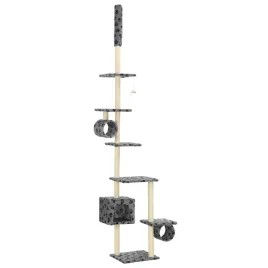 drapak-deluxe-70x58x260-cm-szary-z-lapkami