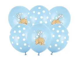 balony-z-nadrukiem-dla-chlopca-slonik-30-cm-6-szt