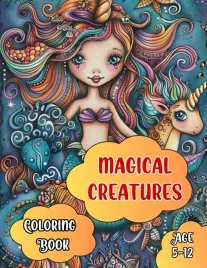 magical-creatures-coloring-book-for-kids-aged-5-12-mermaids-unicorns-dr