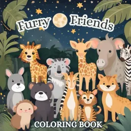 furry-friends-coloring-book-explore-100-pages-of-wild-fun-an-animal-theme