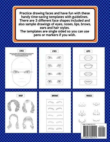 drawing-faces-practice-templates-blank-face-shapes-with-guidelines-for-dra-stan-nowy