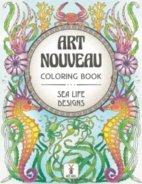 art-nouveau-coloring-book-sea-life-designs-exotic-ocean-animals-and-lusc