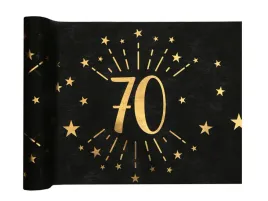 dekoracja-bieznik-na-stol-z-nadrukiem-na-70-urodziny-sparkling-30-cm-x-5