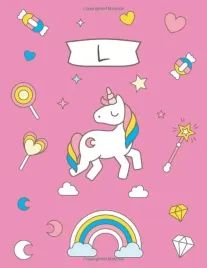 l-unicorn-monogram-personalized-sketchbook-for-girls-and-kids-with-customi