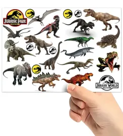 tatuaze-zmywalne-wodne-dla-dzieci-dzieciece-jurassic-wzory-super-jakosc