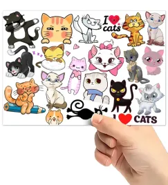 tatuaze-zmywalne-wodne-dla-dzieci-dzieciece-koty-wzory-super-jakosc
