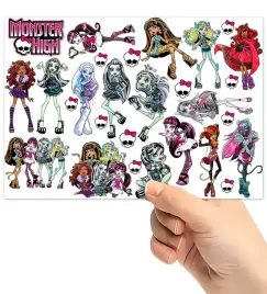 tatuaze-zmywalne-dla-dzieci-dzieciece-monsters-potwory-wzory-super-jakosc