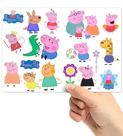 tatuaze-zmywalne-wodne-dla-dzieci-dzieciece-peppa-pig-wzory-super-jakosc
