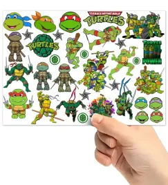 tatuaze-zmywalne-dla-dzieci-dzieciece-wojownicze-zolwie-ninja-wzory-jakosc