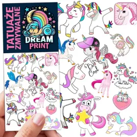 tatuaze-zmywalne-dla-dzieci-dzieciece-jednorozce-unicorn-wzory-jakosc
