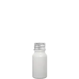 butelka-szklana-10ml-biala-matowa-z-nakretka-aluminiowa