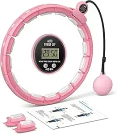 hula-hoop-z-obciazeniem-k-mart-u5-inteligentna-waga-rozowy-regulowany