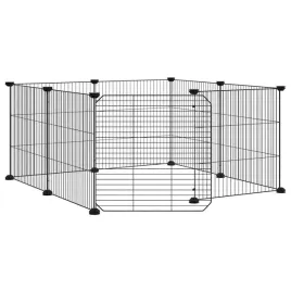 klatka-dla-zwierzat-35x35-czarna-malowana-stal