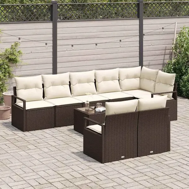 zestaw-sof-9-pcs-brazowy-polirattan-kod-producenta-3346438