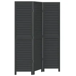 parawan-pokojowy-3-panelowy-czarny-lite-drewno-paulowni
