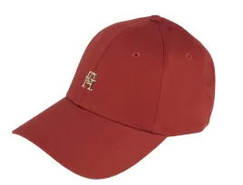 tommy-hilfiger-czapka-damska-z-daszkiem-czerwona