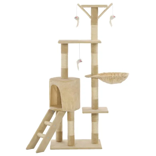 drapak-dla-kota-138-cm-bezowy-marka-inna