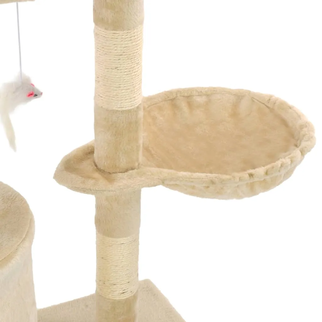 drapak-dla-kota-138-cm-bezowy-stan-nowy