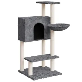 drapak-dla-kota-3-poziomowy-ciemnoszary-61x61x1085-cm
