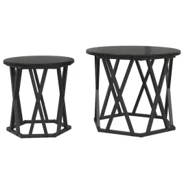 stolik-boczny-2-pcs-czarny-dab-drewno-inzynieryjne-i-stal