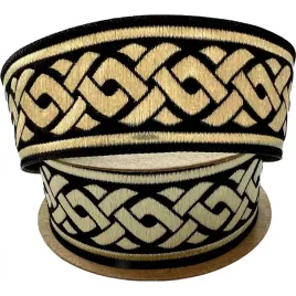 tasma-zakardowa-35069-czarno-zlota-35-cm