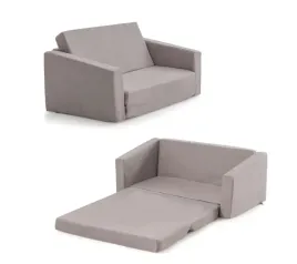 rozkladana-mini-sofa-dziecieca-2w1-tapicerowany-fotel-50-kg-costway