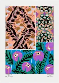 vintage-floral-patterns-art-nouveau-e-a-seguy-plakat-40x50-cm