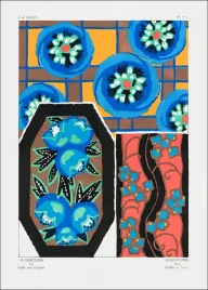 vintage-floral-patterns-art-nouveau-e-a-seguy-plakat-40x60-cm