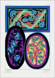 vintage-floral-patterns-art-nouveau-e-a-seguy-plakat-50x70-cm