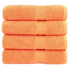 reczniki-premium-solund-4-szt-pomaranczowe-70x140-cm