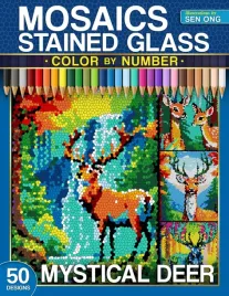 mystical-deer-stained-glass-mosaics-color-by-number-50-stunning-scenes-of