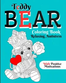 teddy-bear-coloring-book-relaxing-antistress