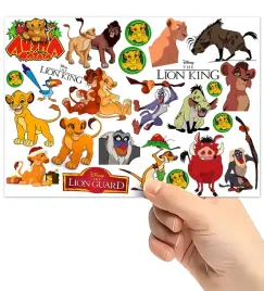tatuaze-zmywalne-wodne-dla-dzieci-dzieciece-krol-lew-wzory-super-jakosc